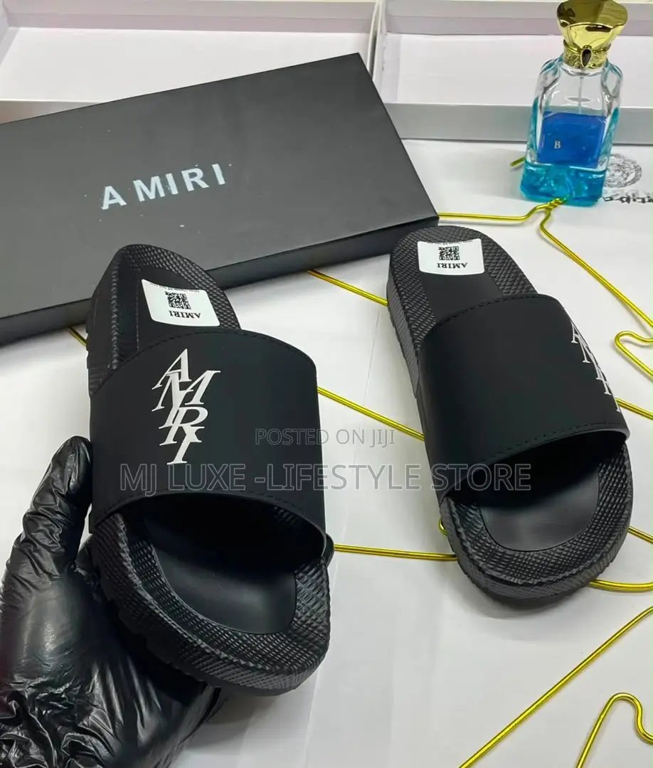 Aristocrats Luxury Embossed Designer Slide Sandals
