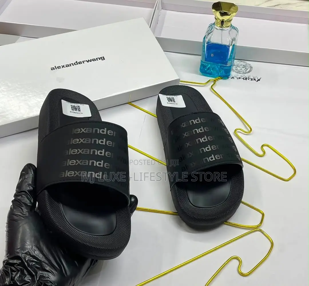 Aristocrats Luxury Embossed Designer Slide Sandals