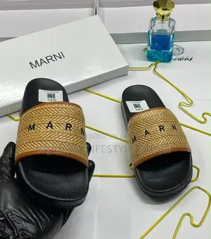 Aristocrats Luxury Embossed Designer Slide Sandals
