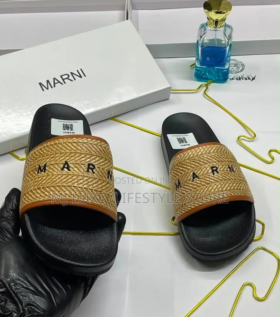 Aristocrats Luxury Embossed Designer Slide Sandals
