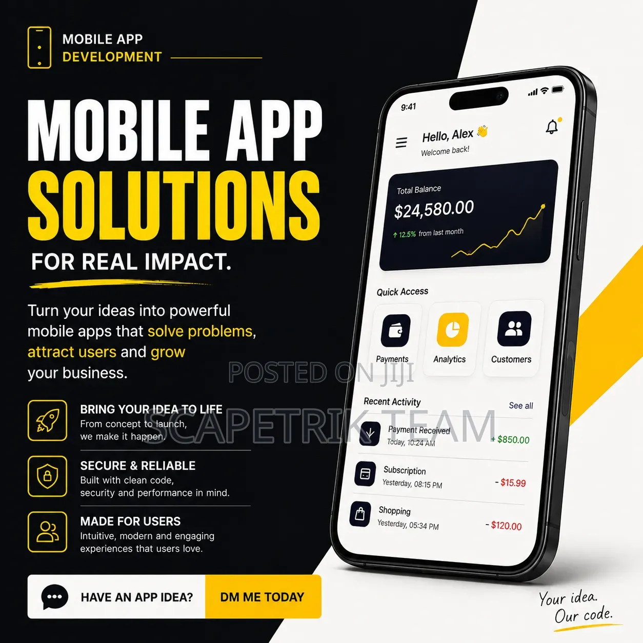 Professional App Development