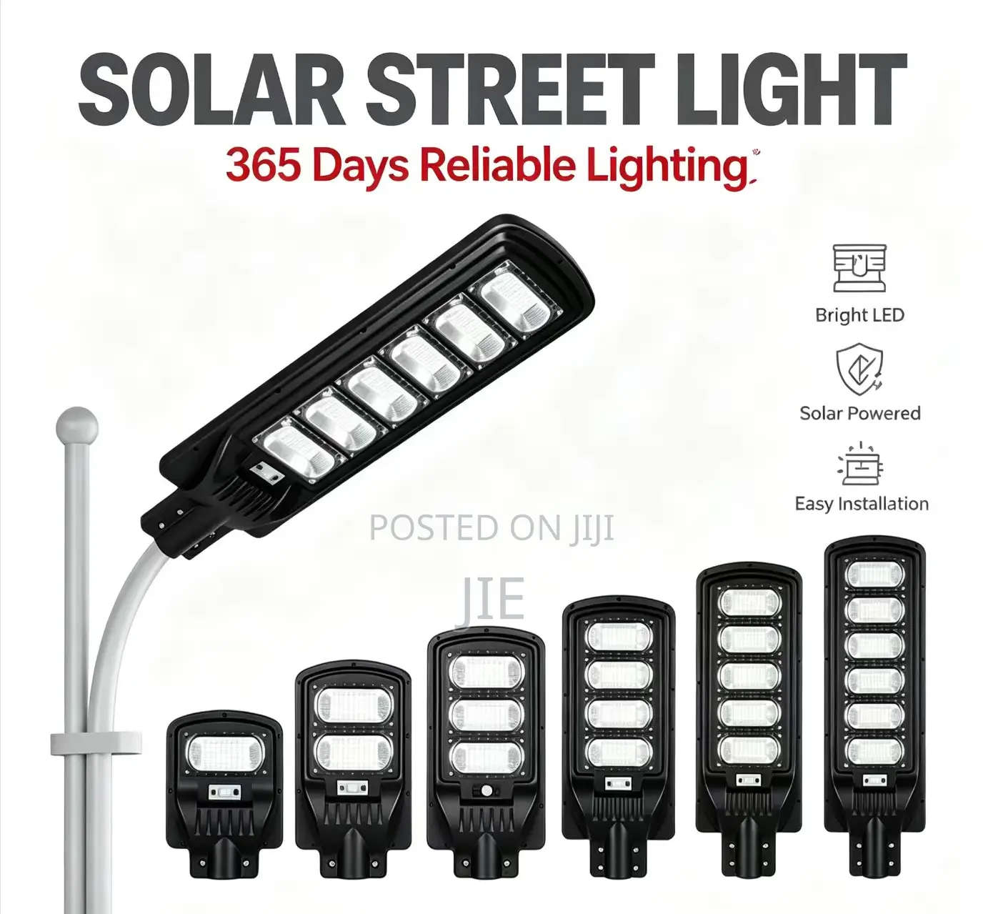 Diamond-Style Solar Street Light (Multiple Specifications)