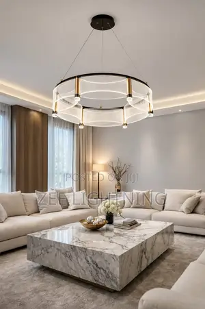 LED Luxury Round Chandelier (Size 600mm)