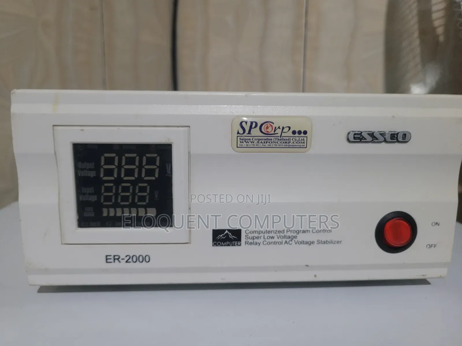 ESSCO Digital Voltage Stabilizer 2000VA