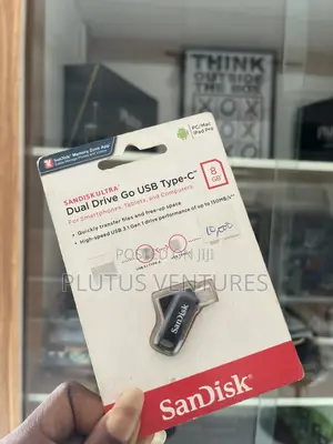 Original SanDisk 8GB Dual OTG Flash Drive (Type-C Type-A)