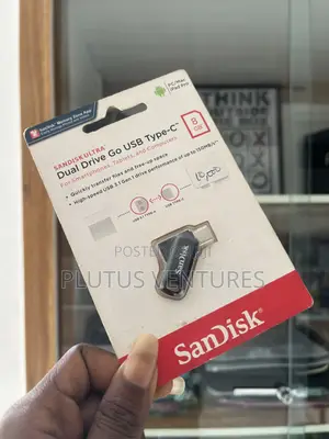 Original SanDisk 8GB Dual OTG Flash Drive (Type-C Type-A)
