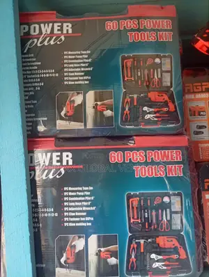 60 Pieces Powerplus 13 Mm Drill Kit Set