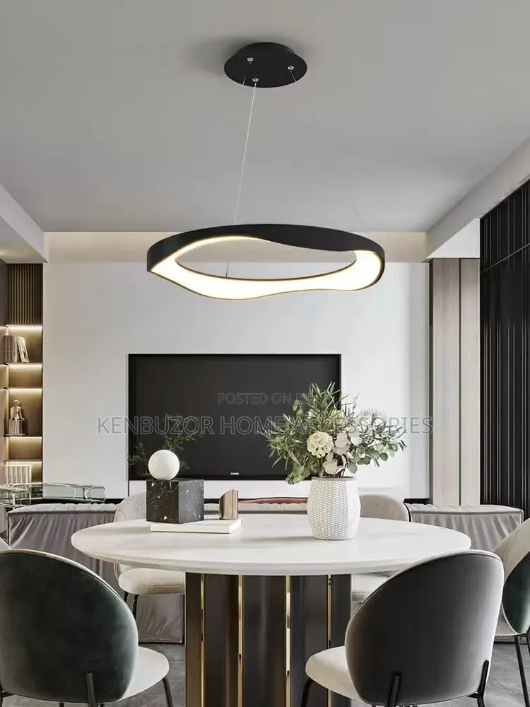 500mm Single Rounded Modern Luxury Design Pendant Chandelier