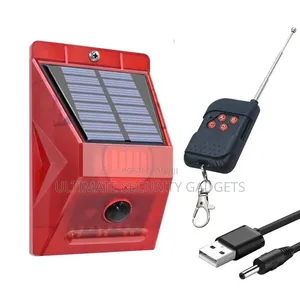 Solar Alarm With Remote Control