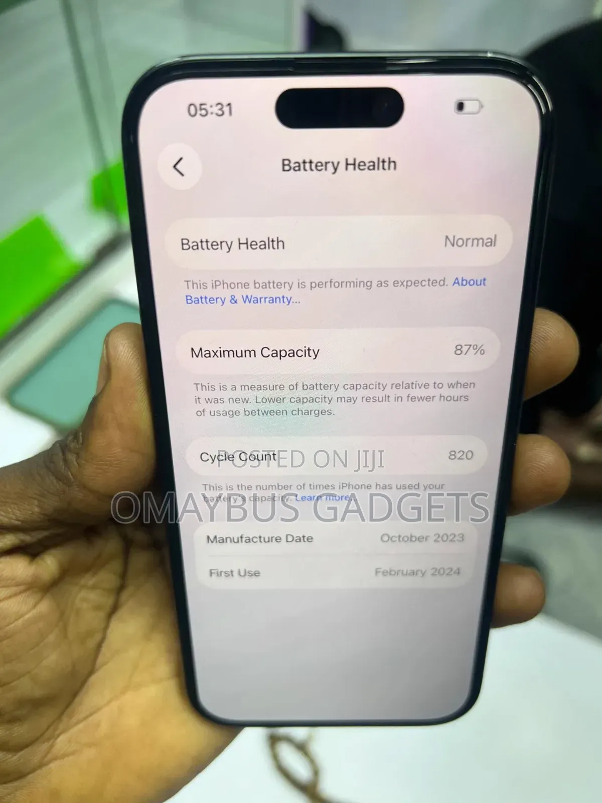 Apple iPhone 15 128 GB Black