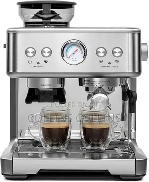 Kogan Dual Thermoblock Espresso Coffee Machine With Grinder