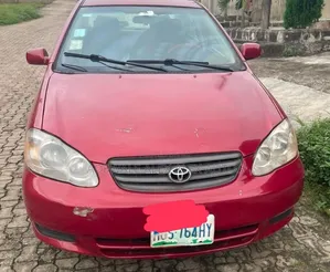 Toyota Corolla 2004 Red