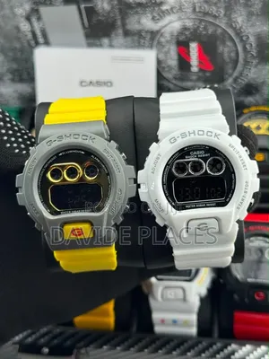 G-Shock 3 Eyes Digital Time Display Rubber Watch, With Date, Day,