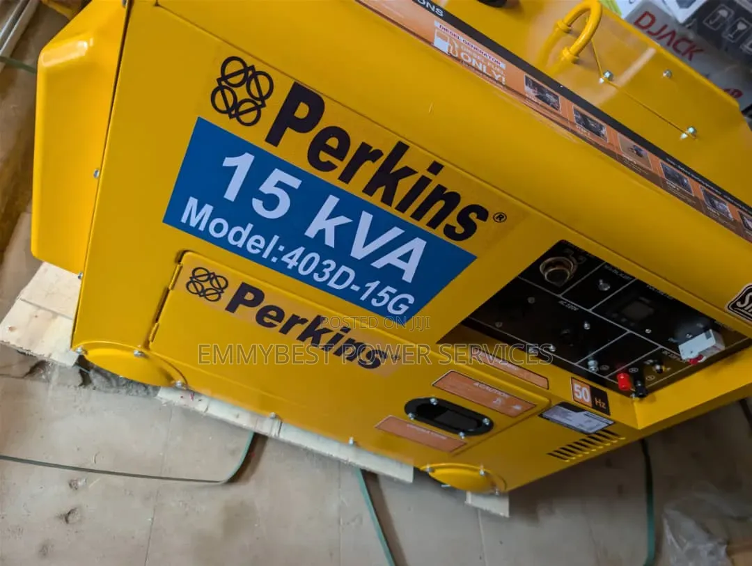 15kva Perkins Generator for a 2-3 Bedroom Flat