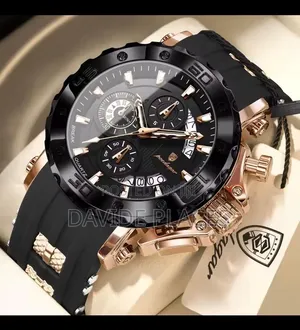 Poedagar 928/830 Sport Diver Chronograph, Waterproof Unisex Wristwatch