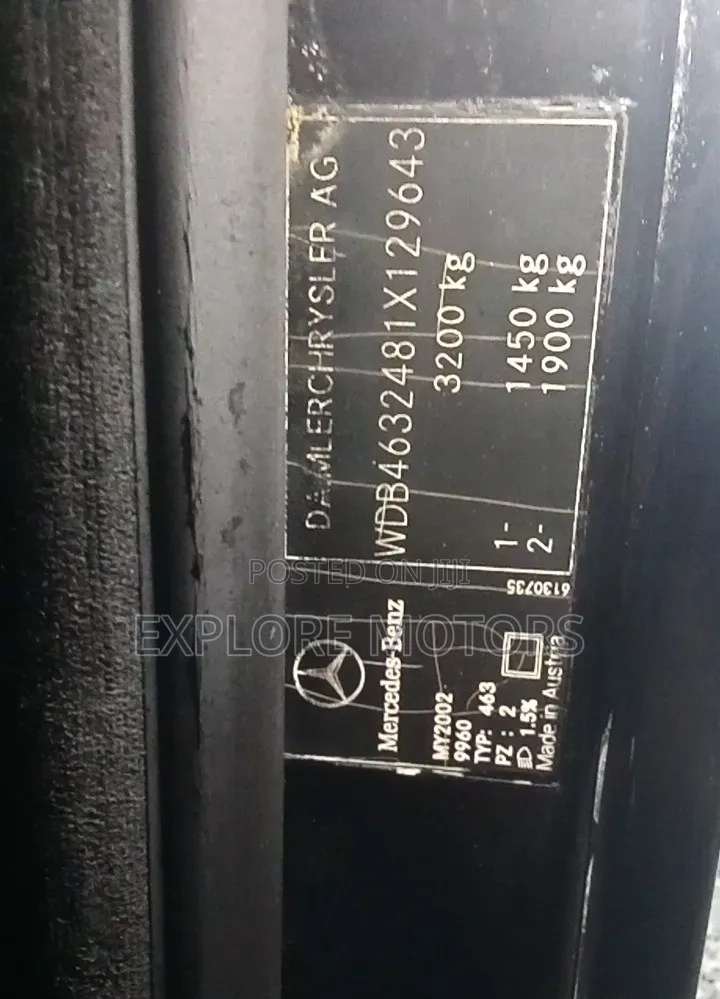 Mercedes-Benz G-Class 2018 Black