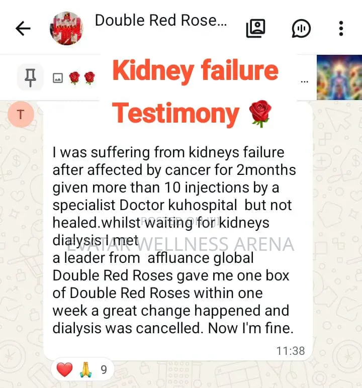 Double Red Rose