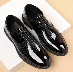 Cooperate Business Men’s Leather Luxury Wedding Office Formal Shoe