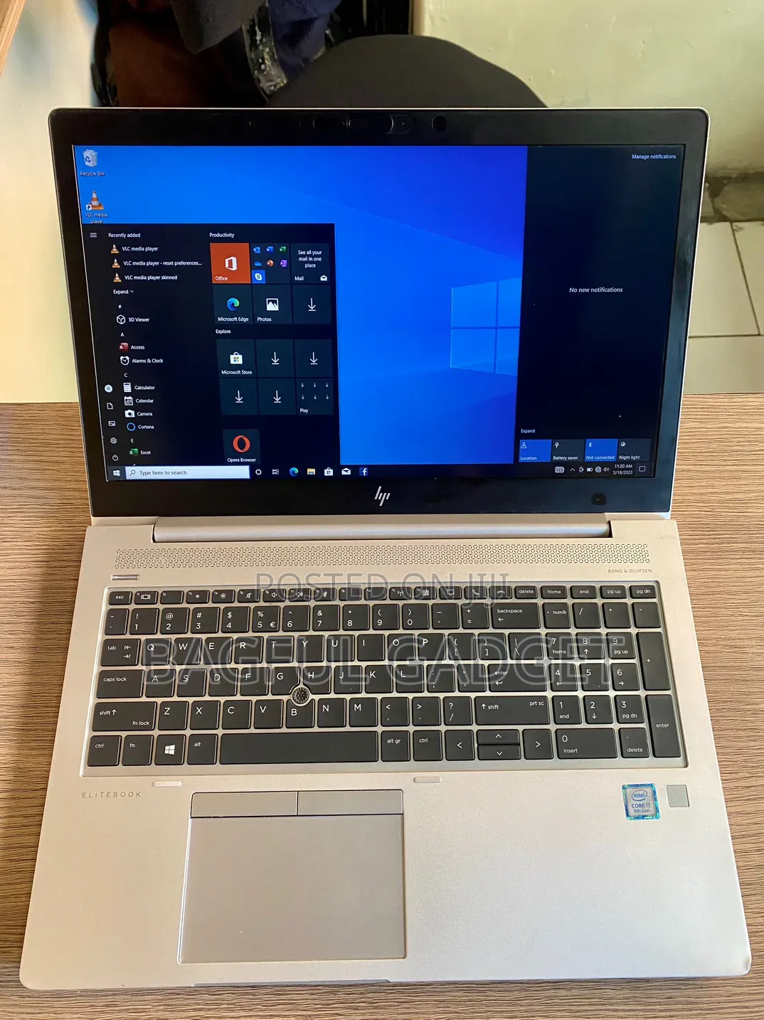 Laptop HP EliteBook 840 G5 8GB Intel Core i7 SSD 256GB