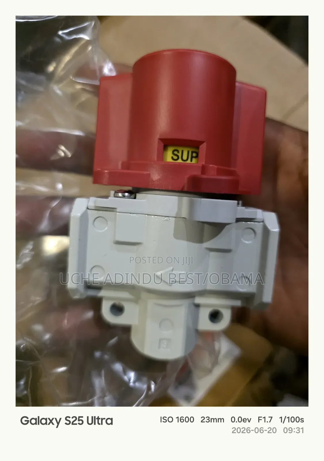 On and Off Regulator 1/2"