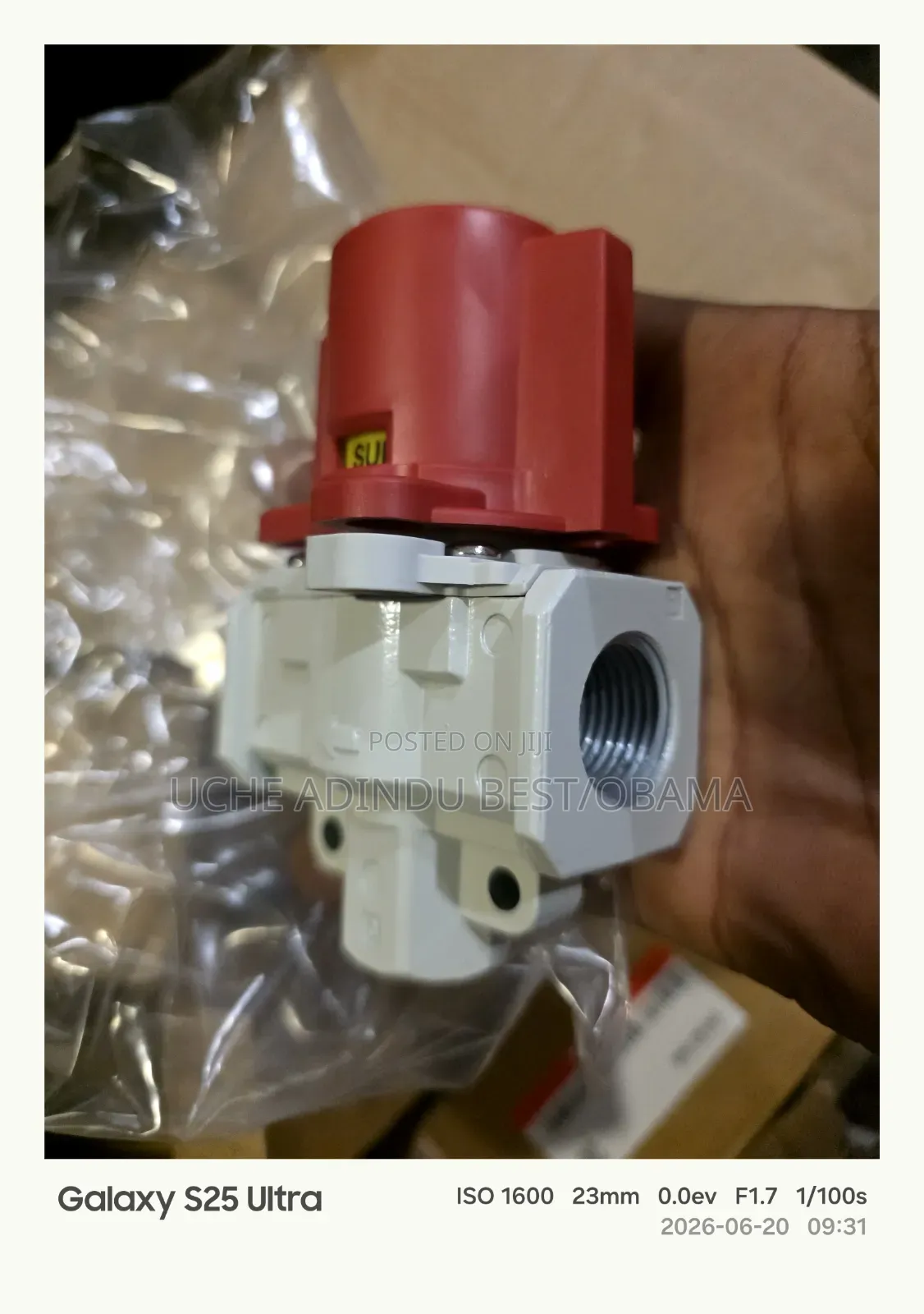 On and Off Regulator 1/2"