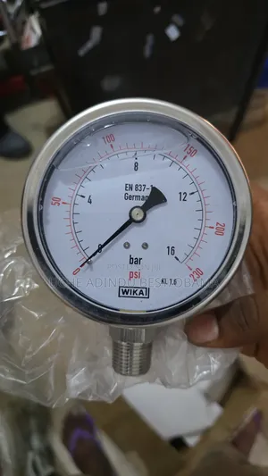 Pressure Gauge 0-16bar 4inches
