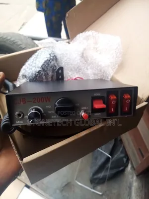 Amplifier and Speaker  Siren 