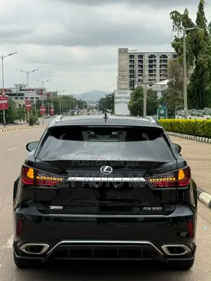 Lexus RX 350 F Sport AWD 2016 Black