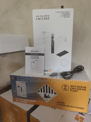 2Kwh Hisces Lithium Solar Power Station With 1000W Inverter