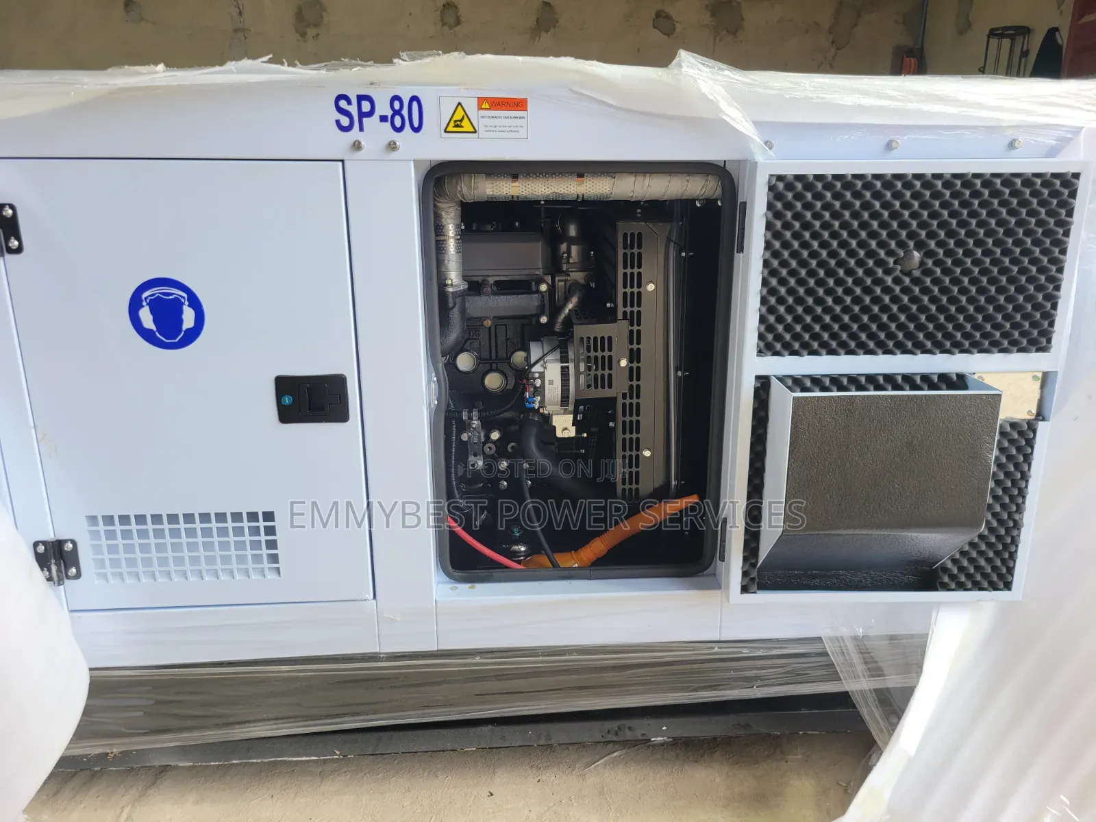 Best Selling Soundproof Diesel Generator 80kva