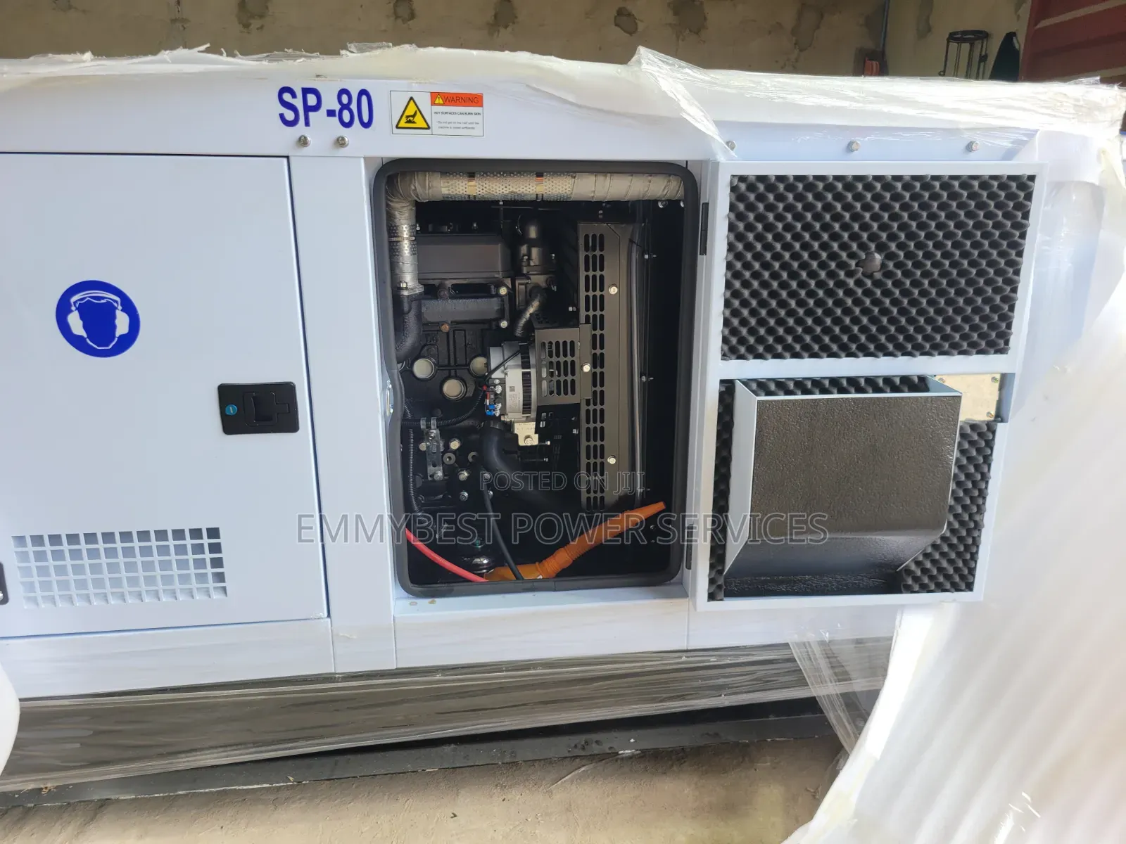 Best Selling Soundproof Diesel Generator 80kva