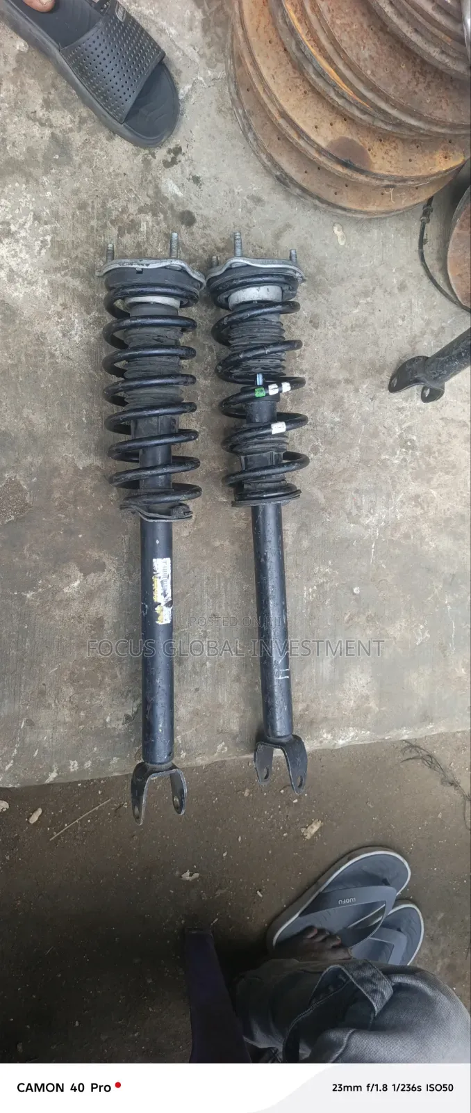 Complete Front Shocks for E300 Non 4matic