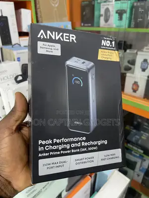 Anker Prime Power Bank 300W / 26000mah Peak Performance / Ultra-Fast