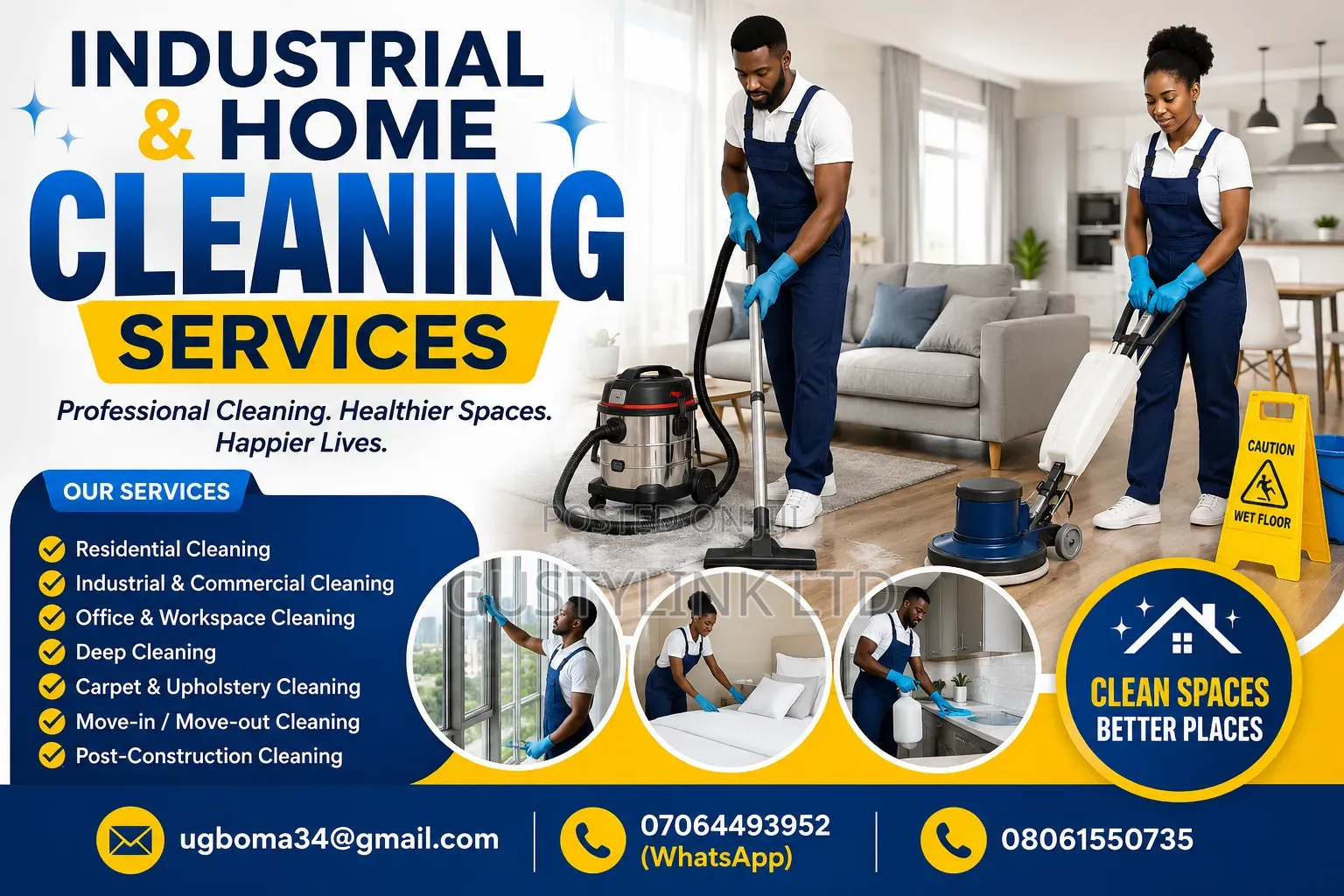 Industrial Home Cleaning