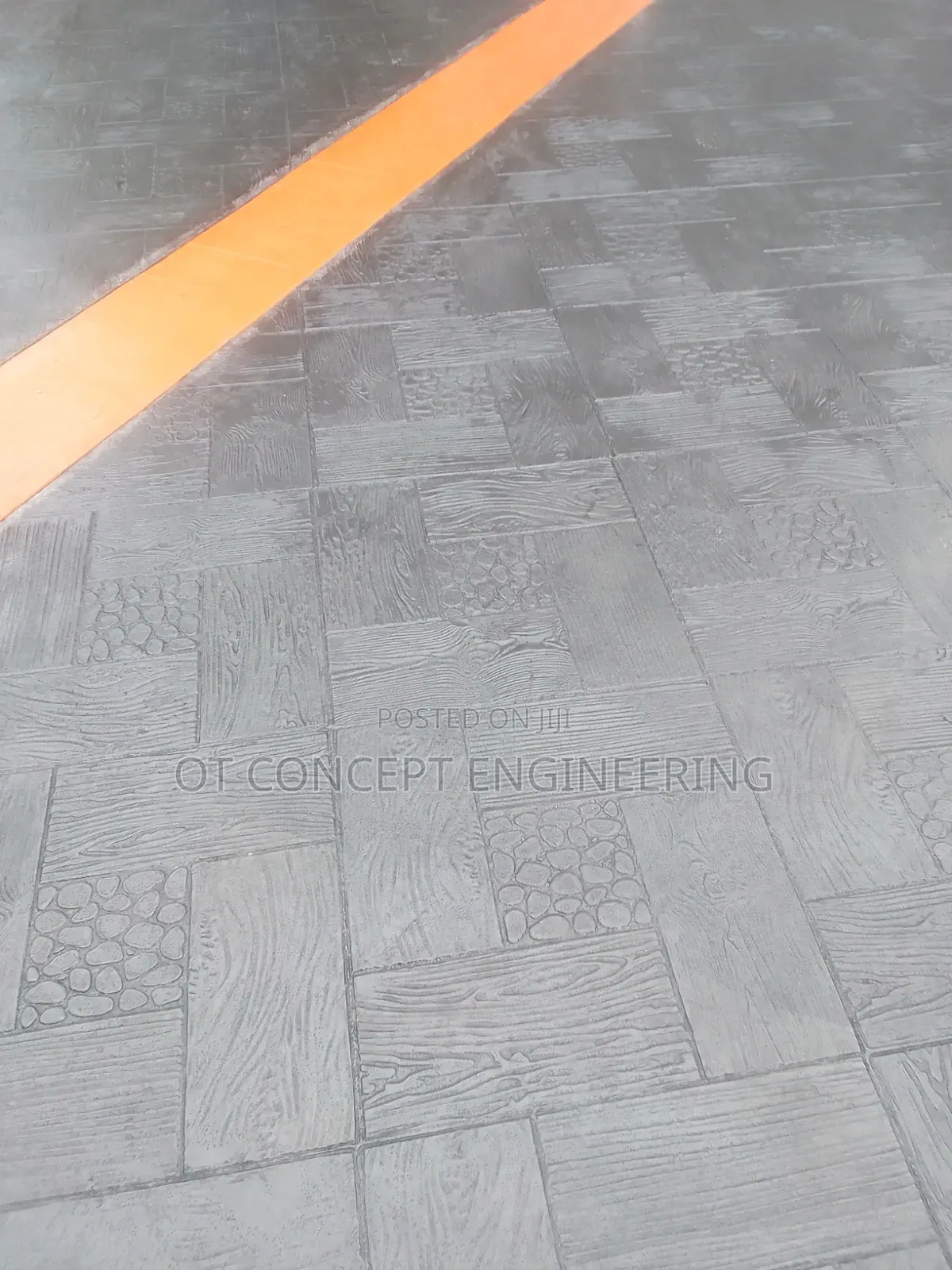 Floor Stamp Decor 005