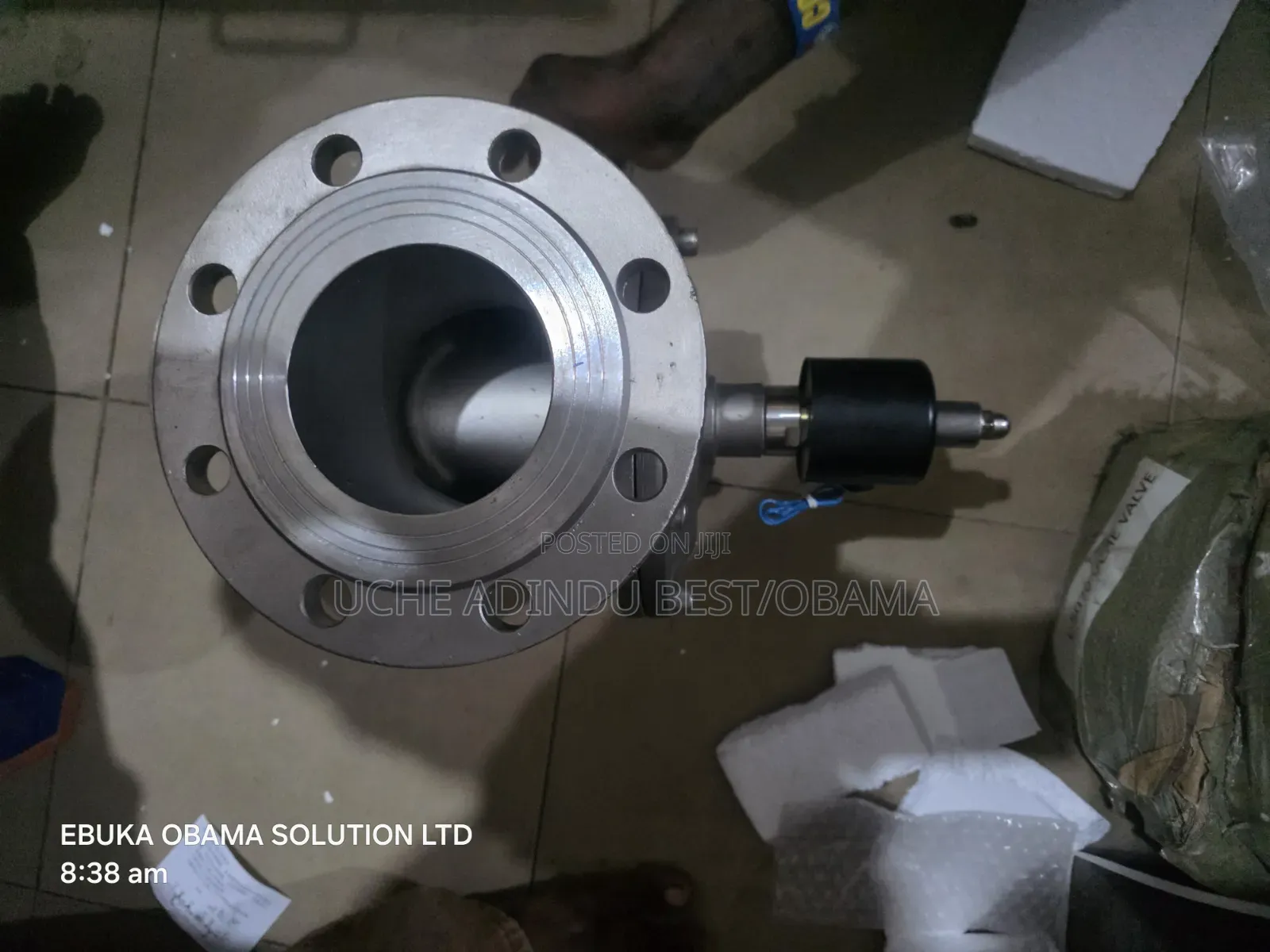 4inches Solenoid Valve Normally Open 24DC Flange