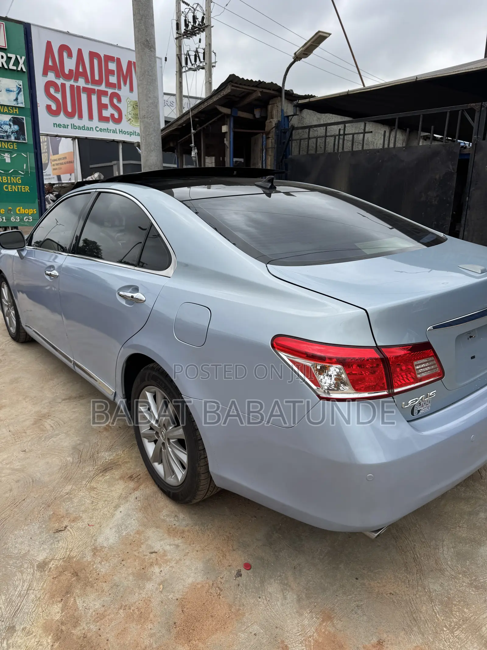 Lexus ES 350 2011 Blue