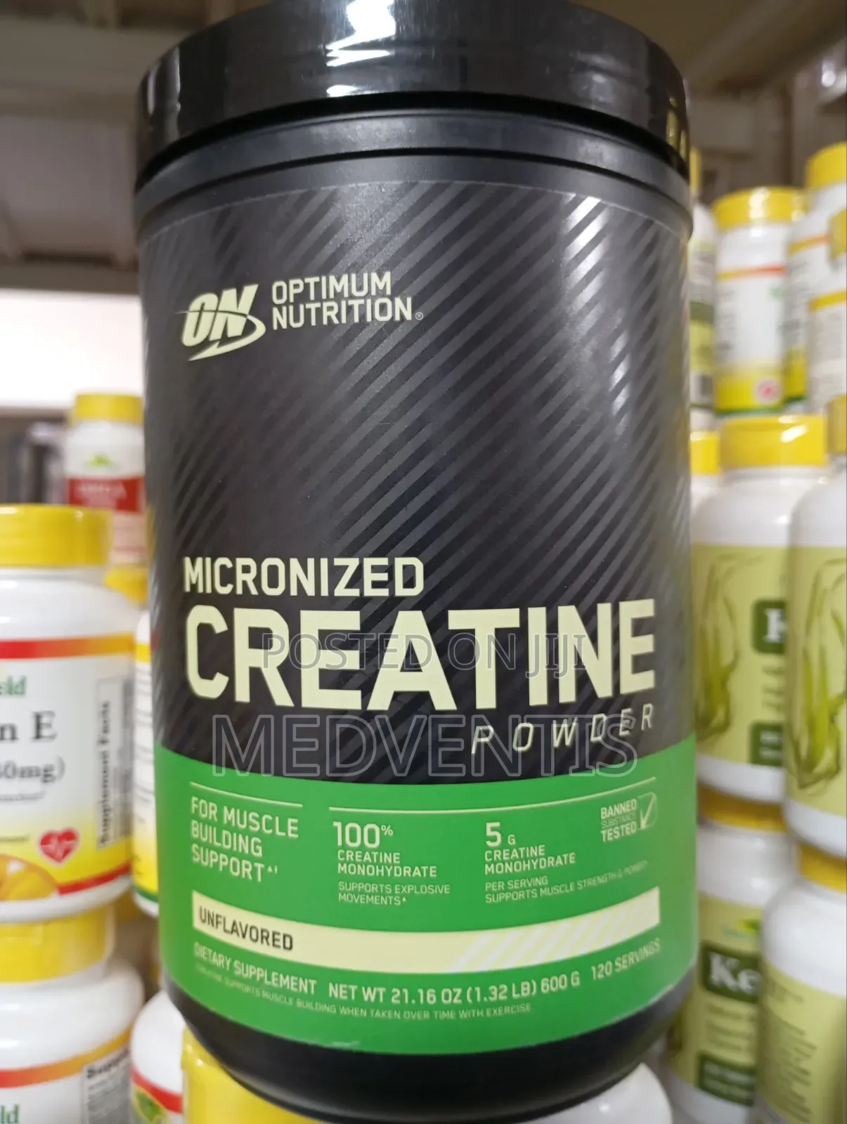 Optimum Nutrition Creatine Powder 120 Serving