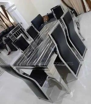 Animal Leg Dinning Table With 6 Chair