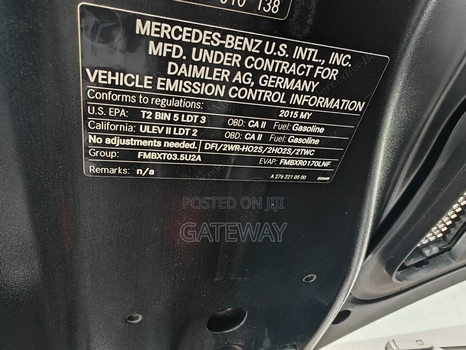 Mercedes-Benz M Class 2015 Black