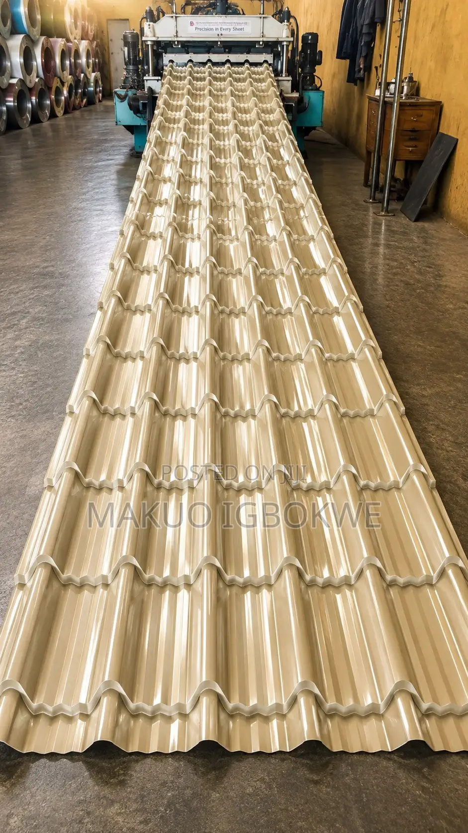 Steptiles Aluminum Roofing Sheets Designs 0.50mm