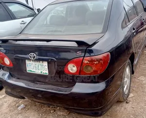 Toyota Corolla S 2005 Black