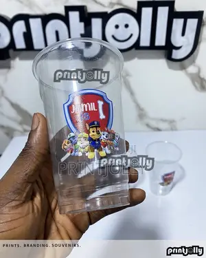 Transparent Cup Customization