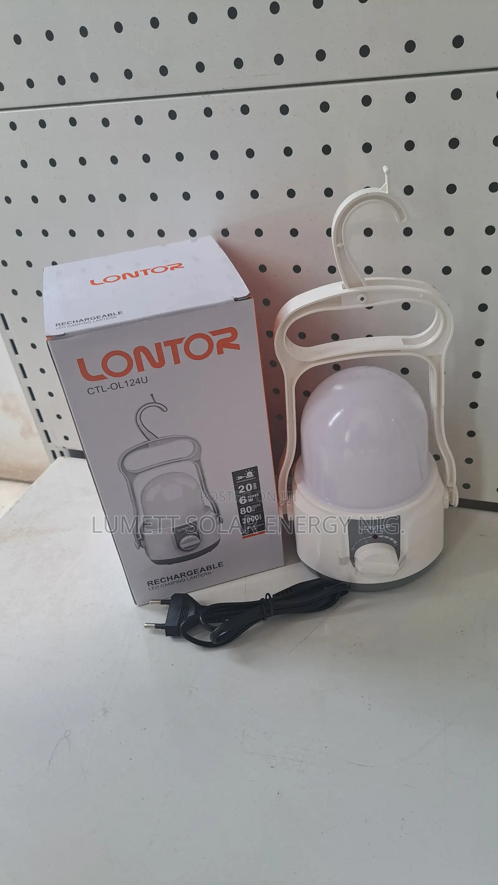 Lontor Rechargable LED Camping Lantern CTL-0L-124U