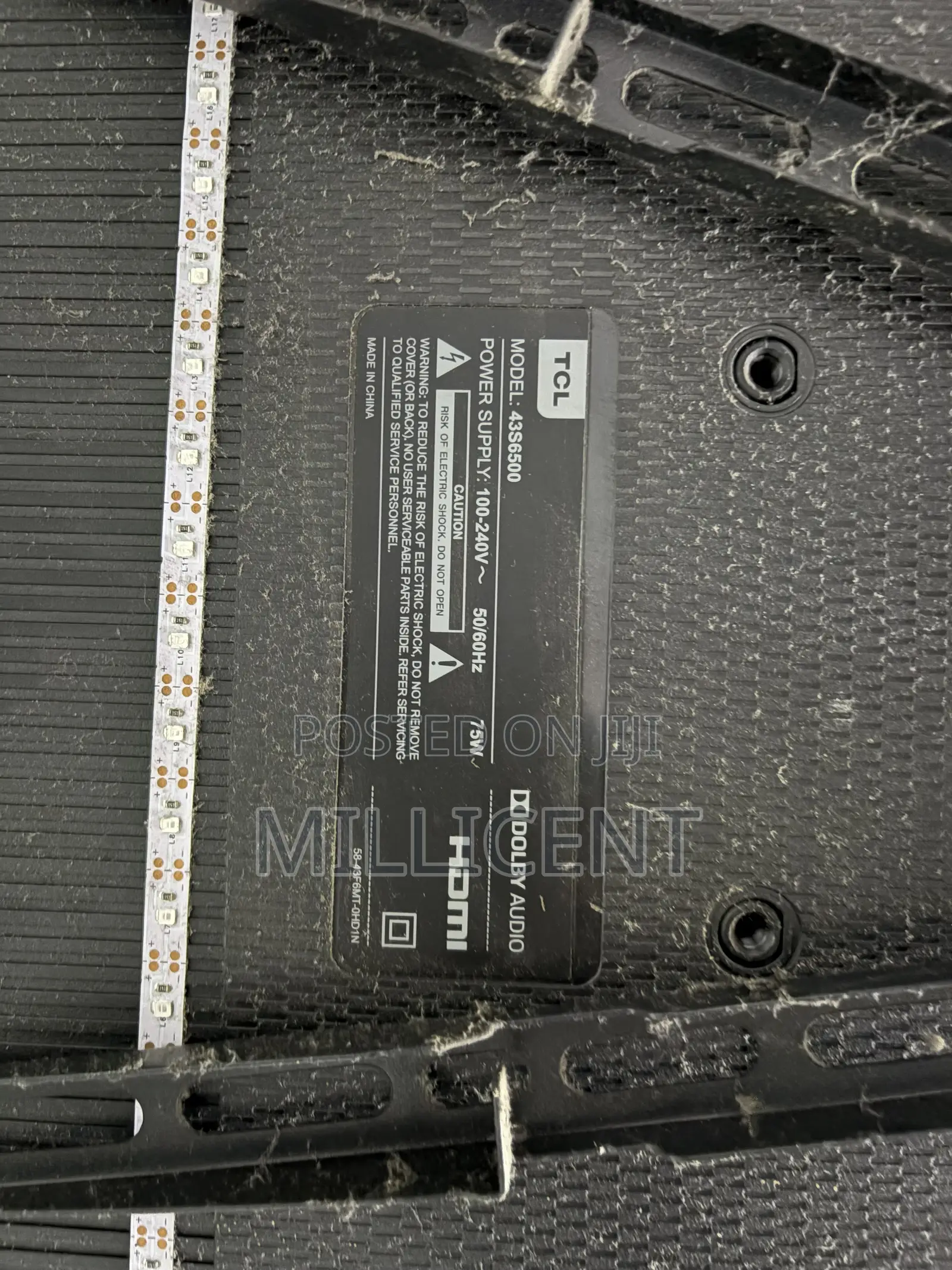TCL 43” Smart Android TV