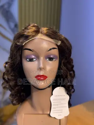 Luxury SDD Bounce Wig 4 – 5×5 Human Hair | Full Bouncy Curls