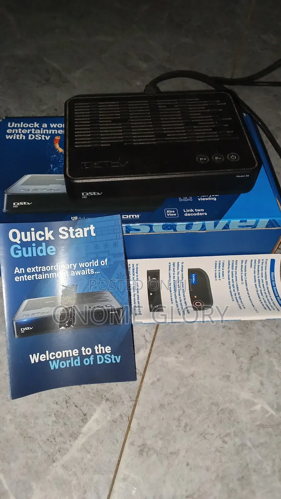 Complete DSTV Decoder and Dish