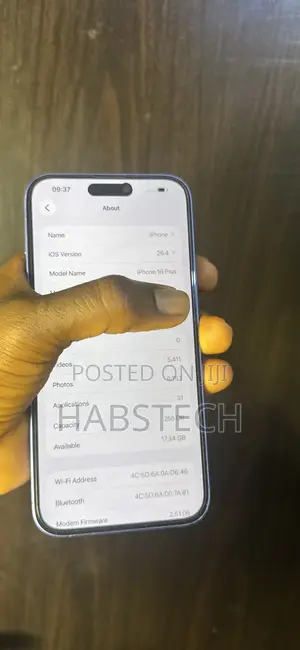 Apple iPhone 16 Plus 256 GB Blue