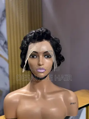 Tiwa Roller Wig – Classic Curly Human Hair | Multiple Colurs Available