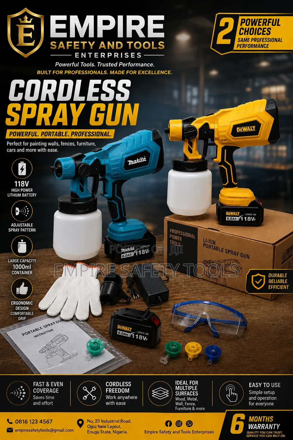Dewalt Cordless Sprayer